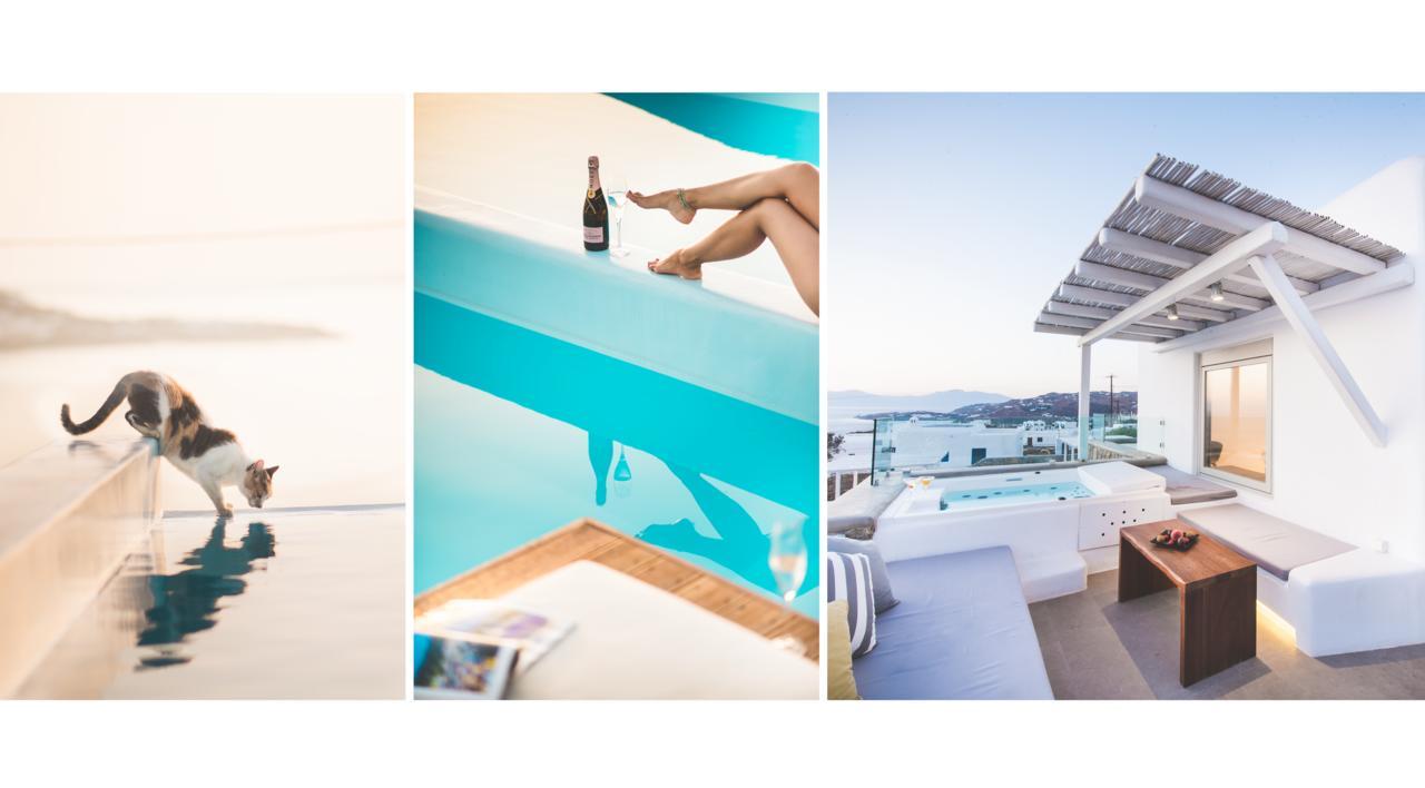 Adel Private Suites Mykonos Town Екстер'єр фото